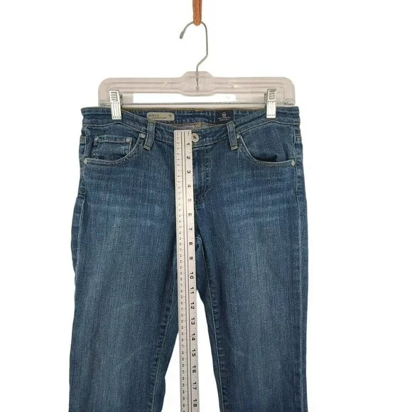 AG Adriano Goldschmeid Women's Stilt Cigarette Leg Jeans Blue Size 30 - Picture 4 of 11